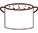 Pictogramme Jus, bouillons et fond
